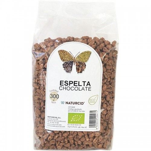 Espelta Orgânica com Chocolate 300 gr