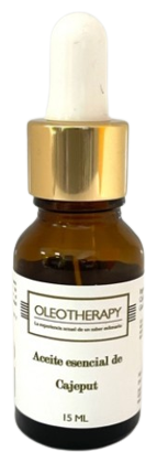 Óleo Essencial Orgânico Cajeput 15ml