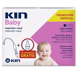 Conjunto de bebê aspirador nasal + recarga