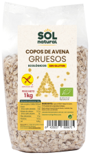 Flocos de Aveia Bio sem Glúten 1 Kg