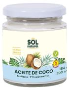 Óleo de coco extra virgem orgânico pequeno 200 ml