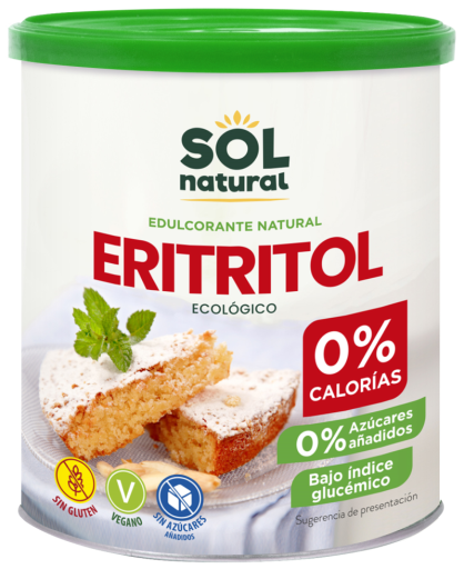 Frasco de eritritol 300 gr