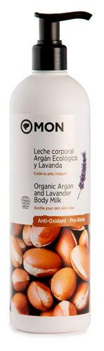 Leite Corporal de Argão e Lavanda Orgânico 500 ml