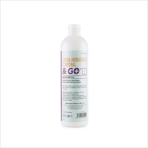 Creme Hidratante Corporal &amp; Go 750 ml