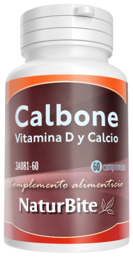 Calbone vitamina D cálcio 60 comprimidos