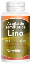 Óleo de semente de linho 1000 mg 60 cápsulas