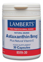 Astaxantina Com Vitamina E 8 Mg 30 unidades