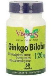 Ginkgo Biloba 120 mg 60 cápsulas