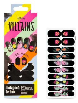 Pop Villains Heat revela 5 adesivos para unhas