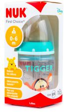 Biberão de plástico Disney tamanho 0-6 m Design sortido 150 ml