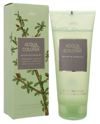 Gel de banho 4711 Acqua Colonia Myrrh &amp; Kumquat 200 ml