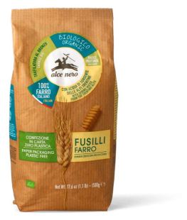 Fusilli de espelta 500 gr