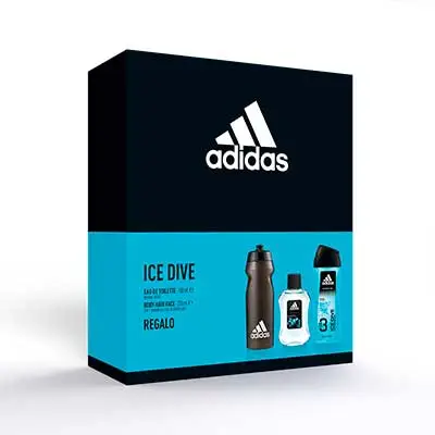 Set Eau de Toilette Men Ice Dive Spray 100 ml + 2 peças