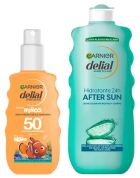 Conjunto de spray protetor de design ecológico para crianças SPF 50+ 150 ml + 1 peça