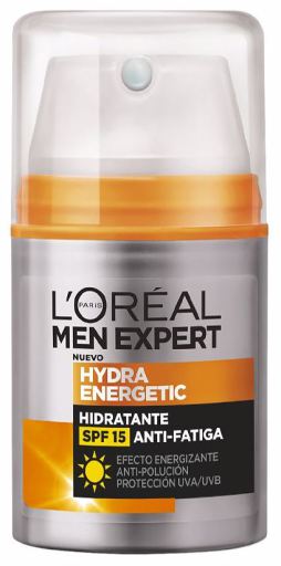 Men Expert Hydra Energetic Creme Hidratante Antifadiga SPF 15 50ml