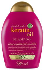 Shampoo de cabelo anti-quebra óleo de queratina Ogx 385 ml