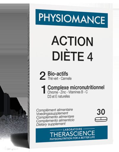 Physiomance Action Diet 4 30 Comprimidos