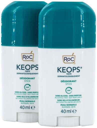 Keops Desodorante em bastão 2 x 40 ml