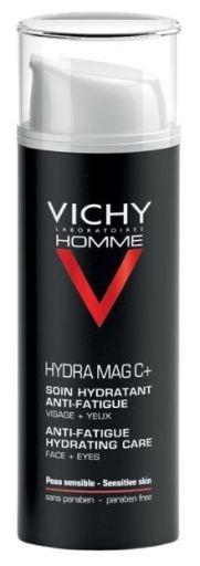 Homme Hydra Mag C+ Hidratante Anti-Fadiga Tratamento de Olhos e Rosto 50ml