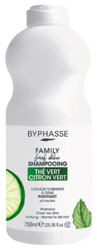 Family Fresh Delice Chá Verde e Limão Shampoo Cabelo Normal 750 ml