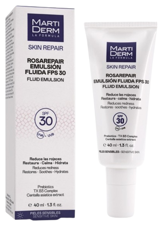 Skin Repair Rosarepair Fluido Emulsão FPS 30 40 ml