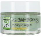 Pur Bamboo Detox Máscara Facial Argila 50 ml