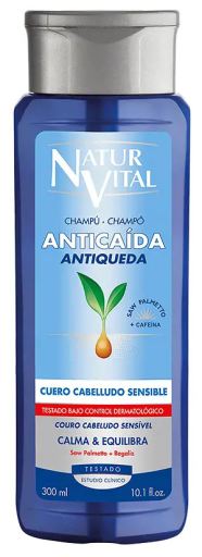 Shampoo anti-queda couro cabeludo sensível 300 ml