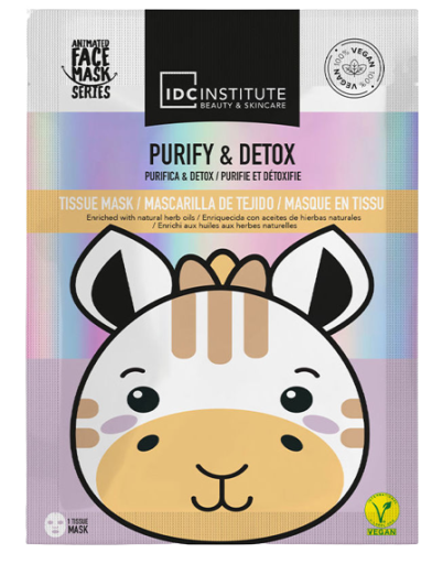 Máscara Vegan Purificante e Detox 1 Unidade