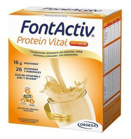 Fontactiv Proteína Vital Baunilha 14 Envelopes