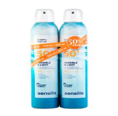 Sensilis Spray Corporal Invisível e Leve Spf50+ 2 x 200 ml