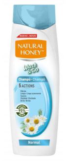 Shampoo Wash&amp;Go para Cabelos Normais 400 ml