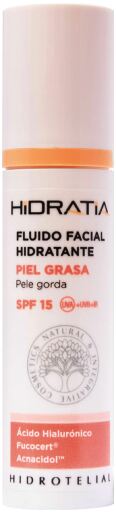 Fluido Facial Hidratante para Pele Oleosa FPS 15 50 ml