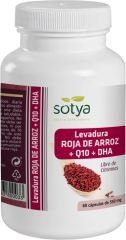 Arroz Fermentado Vermelho com Q10 e Dha 550 mg 60 Cápsulas