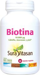 Biotina 10.000 µg 60 Cápsulas