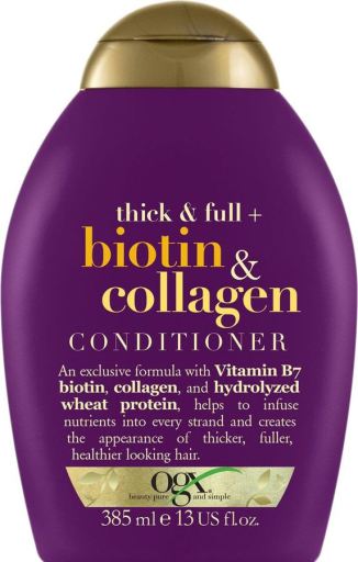 Condicionador de Biotina e Colágeno 385 ml