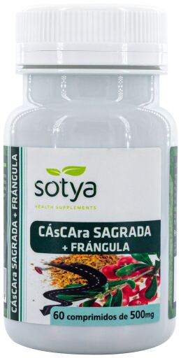 Cáscara Sagrada &amp; Frángula 500 mg 60 Comprimidos