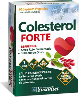 Zentrum Colesterol Forte 570 mg 30 Cápsulas