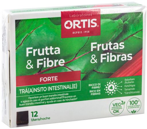 Cubos Mastigáveis Frutas e Fibras Forte