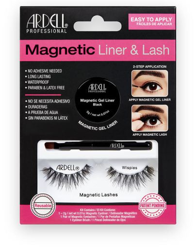 Liner magnético e cílios Wispies 3 peças