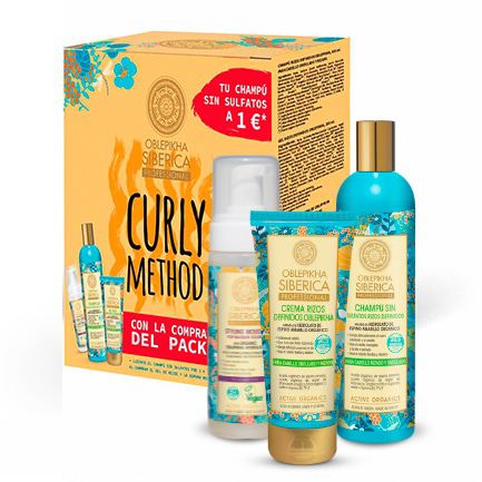 Conjunto Oblepikha Curly 3 Peças