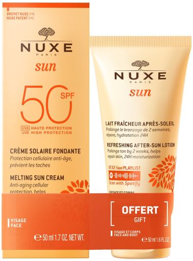 Creme Fluxante Solar FPS 50 + Leite Pós-Solar 50 ml