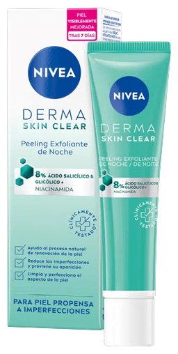 Esfoliante Facial Noturno Derma Skin Clear Peeling 40 ml