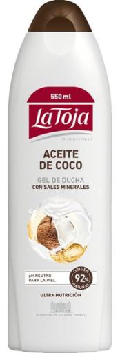 Gel de banho de óleo de coco