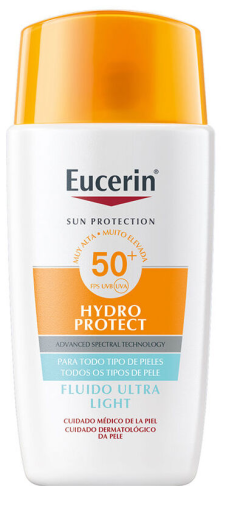 Proteção Solar Fluido Ultra Leve FPS 50+ 50 ml