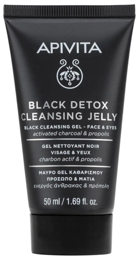 Face Cleansing Gel de Limpeza Preto Rosto e Olhos 50 ml