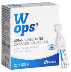 Gotas Hidratantes Wops&#39; 20 Monodose