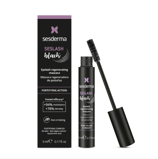 Máscara de pestanas regeneradora Seslash Black 5 ml