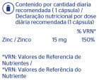 Zinco 15mg 60 Cápsulas