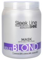 Máscara para cabelos loiros Sleek Line Violet