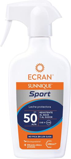 Sunnique Sport Leite Spray Protetor SPF 50 270 ml